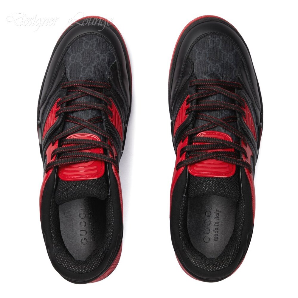 NEW GUCCI Demetra GG Supreme Canvas Basket Low Top Sneakers G 8.5 / US 9 - Picture 6 of 11